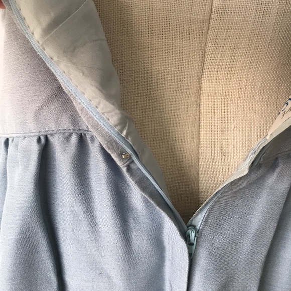 Dove grey/blue custom Sig Plach gown - Picture 8 of 10